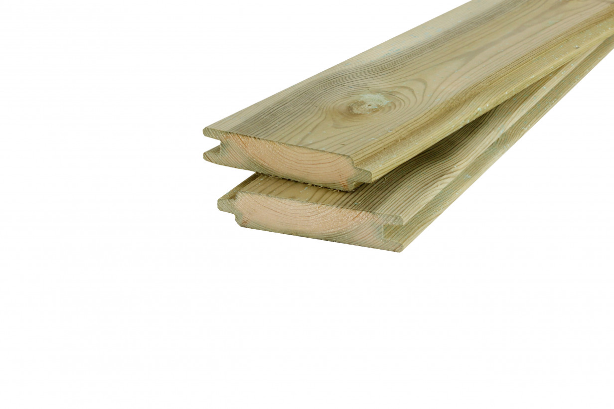 Blokhutprofiel geïmpregneerd 28x145mm