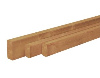 Douglas liggers geschaafd 45x70mm groen geïmpregneerd lengte 400cm