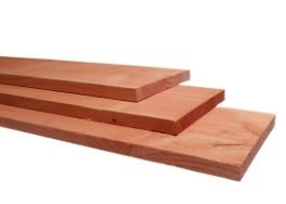 Douglas planken fijn bezaagd