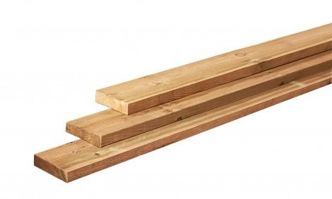 Geïmpregneerde tuinplanken