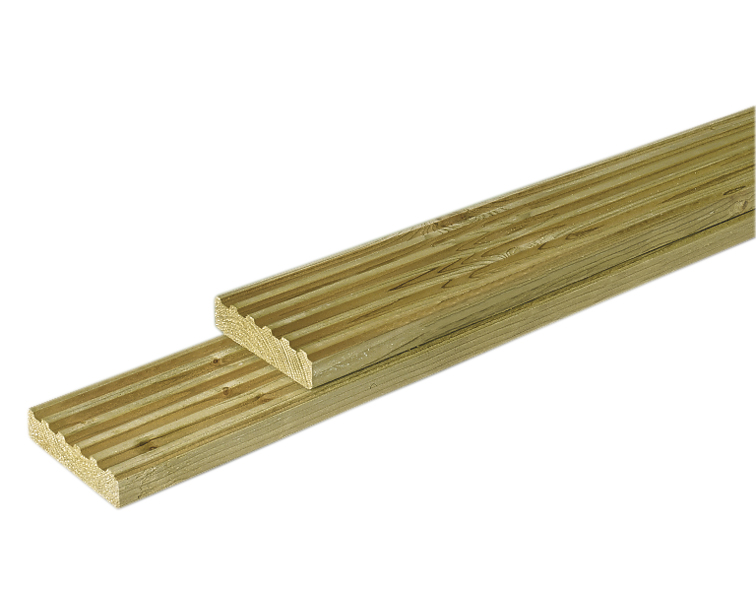 Terrasplanken geïmpregneerd 28x145mm