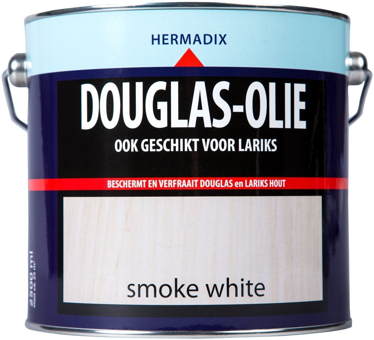Douglas olie Wit (Smoke White) 2,5 liter