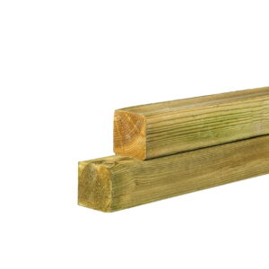 Geïmpregneerde staanders en palen