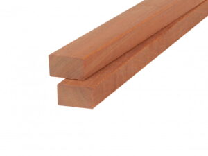 Liggers hardhout 45x90mm