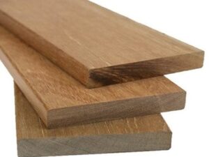 Terrasplank glad geschaafd hardhout