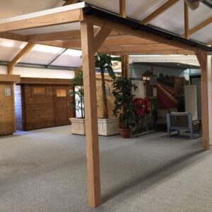 Douglas aanbouw overkapping Kunziet