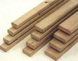 Geïmpregneerde latten