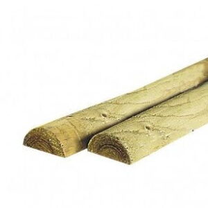 Halfronde regel Ø 80mm