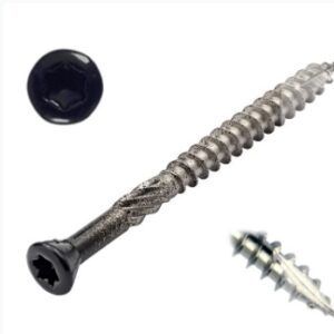 Potdekselschroeven ZWART