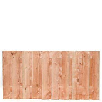 Douglas (blank) plankenscherm 21-planks 90x180cm
