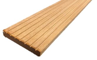 Vlonderplanken Bankirai hardhout 21x145mm lengte 305cm