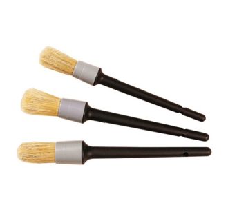 Kwastenset rond 3-delig