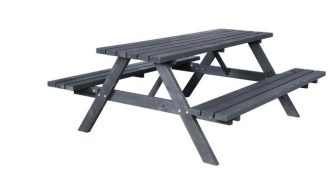 Picknicktafel Julia (kleur: zwart)